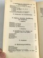 h.Dv. 240 "Schießvorschrift für Gewehr (Karabiner) leichtes Maschinengewehr, Pistole u.s.w.", 162 Seiten, gebraucht mit Einlage