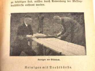 "Kleinkaliber-Scheibenschießen", datiert 1930, 129 Seiten, gebraucht