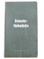 "Kleinkaliber-Scheibenschießen", datiert 1930, 129 Seiten, gebraucht