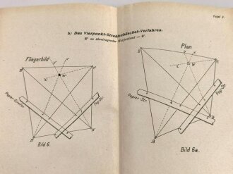 "Handbuch für den Minenwerfer", datiert 1917, 298 Seiten und 15 Tafeln, gebraucht