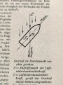 "Handbuch für den Minenwerfer", datiert 1917, 298 Seiten und 15 Tafeln, gebraucht