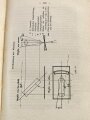 "Handbuch für den Minenwerfer", datiert 1917, 298 Seiten und 15 Tafeln, gebraucht