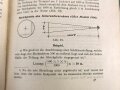 "Handbuch für den Minenwerfer", datiert 1917, 298 Seiten und 15 Tafeln, gebraucht