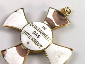 Bayern, Ehrenzeichen des Bayerischen Landesvereins vom Roten Kreuz 2. Klasse. Beschädigtes Stück