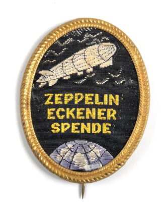 Gewebtes Abzeichen "Zeppelin Eckener Spende"...