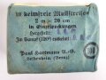 Pack "10 keimfreie Mullstreifen" datiert 1942