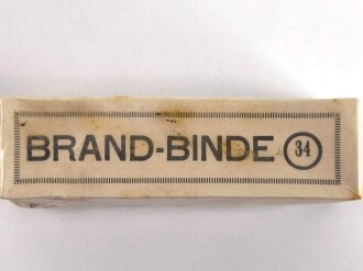 "Brand-Binde" Hergestellt 1941, Originalverpackt