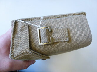 British WWII, Binocular case with strap, 1943 dated