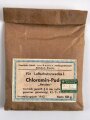 Pack" Chloramin Puder " Für Luftschutzzwecke.  Herstellungsjahr 1943, Breite 10cm