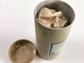 Pack " 850g Chloraminpulver" datiert 1941, gehört in den Tier Luftschutzkasten 39