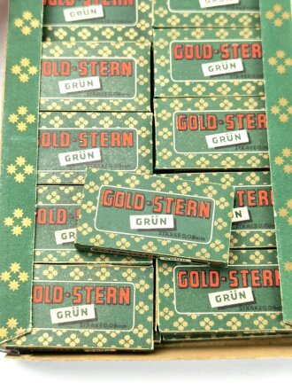 "Gold-Stern Grün" Rasierklingen. Sie erhalten einen ( 1 ) Pack aus der originalen Umverpackung