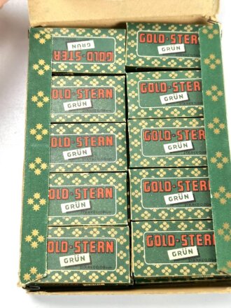 "Gold-Stern Grün" Rasierklingen. Sie erhalten einen ( 1 ) Pack aus der originalen Umverpackung