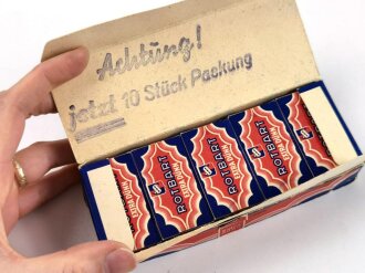 "Rotbart Extra Dünn"" Rasierklingen. Sie erhalten einen ( 1 ) Pack aus der originalen Umverpackung