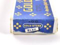 "Gold Stern Blau" Rasierklingen. Sie erhalten einen ( 1 ) Pack aus der originalen Umverpackung