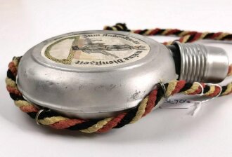 Reservistenflasche Reichswehr " Zum Andenken an meine Dienstzeit" Gebraucht