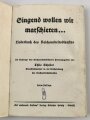 "Singend wollen wir marschieren" Liederbuch des Reichsarbeitsdienst, 160 Seiten