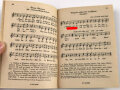 "Das zweite neue Soldaten-Liederbuch" , Textbuch mit Melodien 2 stimmig, 76 Seiten,  gebraucht