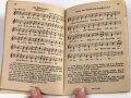 "Das zweite neue Soldaten-Liederbuch" , Textbuch mit Melodien 2 stimmig, 76 Seiten,  gebraucht