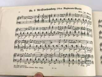 "Marschperlen aus der Ostmark für Harmonika" 71 Seiten, Breite 27cm