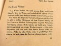 VB-Feldpost 2. Folge, "Im Angriff und im Biwak"- Soldaten erzählen Soldatengeschichten, 95 Seiten, 1944 datiert, stark gebraucht