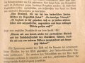"England überfällt Kopenhagen" Tornisterschrift des Oberkommandos der Wehrmacht, datiert 1939, gebraucht