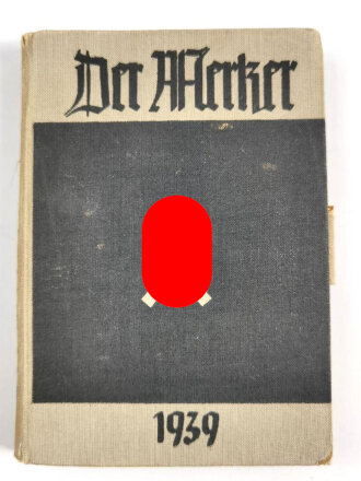 "Der Merker" Jugendjahrbuch des Volksbundes für das Deutschtum im Ausland 1939" Gebraucht, 239 Seiten, Bindung zum Teil gelöst