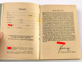 "Deutscher Beamten Kalende 1943" nicht ausgefüllt 493 Seiten, Einband beschädigt