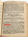 "Deutscher Beamten Kalende 1943" nicht ausgefüllt 493 Seiten, Einband beschädigt