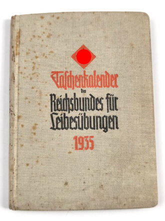 "Taschenkalender des Reichsbundes für...
