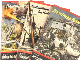 3 Ausgaben "Kriegsbücherei der Deutschen...