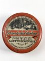 "Schorndorfer Lakritzen" Leere Blechdose, Durchmesse 7cm