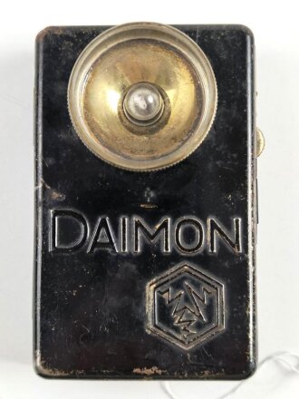 Taschenlampe "Daimon ", Originallack, Funktion nicht geprüft