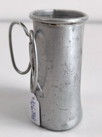 Trinkbecher Wehrmacht aus Aluminium, Hersteller HWSD36