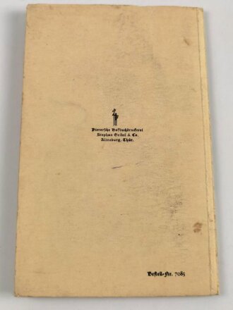 "Adolf Hitlers Gedanken zur Erziehung und zum Unterricht" datiert 1933, 47 Seiten, gebraucht