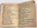 1.Weltkrieg "Kriegs-Sprachführer - Französisch", datiert 1916, 31 Seiten DIN A6, stark gebraucht