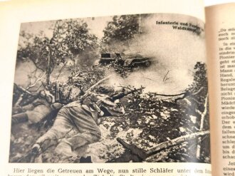 "Jahrbuch der deutschen Frontsoldaten und Kriegsopfer 1942" 204 Seiten, gebraucht