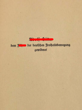 Alfred Rosenberg "Das Parteiprogramm - Wesen, Grundsätze und Ziele der NSDAP" 64 Seiten, gebraucht