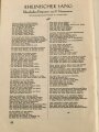 " 11. Reichs-Frontsoldaten-Tag am Rhein 4.-5. Oktober 1930" 48 Seiten, gebraucht