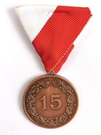 Österreich, Medaille an Dreieicksband " Tiroler Kameradschaftsbund " Landesverband Steiermark