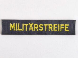 Österreich, Ärmelabzeichen auf Klett " Militärstreife "