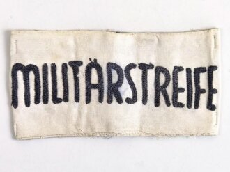 Österreich, Armbinde " Militärstreife...