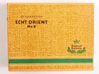 Pack "Echt Orient No.5" Zigaretten,...