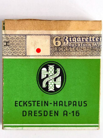 Pack "Eckstein No 5 " Zigaretten,...