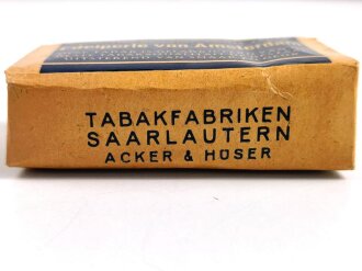 Pack " Edelperle von Amsterdam" Tabak, ungeöffnet, Steuerbanderole mit Hakenkreuz