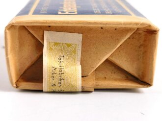 Pack " Edelperle von Amsterdam" Tabak, ungeöffnet, Steuerbanderole mit Hakenkreuz