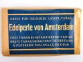 Pack " Edelperle von Amsterdam" Tabak, ungeöffnet, Steuerbanderole mit Hakenkreuz