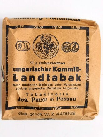 Pack "Ungarischer Kommiß Land " Tabak,...