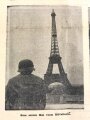 "Der Vormarsch" Erinnerungsblatt an den Einzug in Paris für die Soldaten der Armee von Kuechler