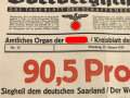 "Oberbergischer Bote" Amtliche Zeitung der NSDAP / Kreisblatt des Oberbergischen Landes. 5 Ausgaben, nicht auf Vollständigkeit geprüft