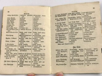 1.Weltkrieg " Deutsch - russischer Soldaten Sprachführer"  Kleinformat, 33 Seiten, gebraucht